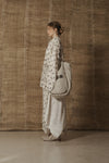 Mutedance 25 Spring and Summer Printing and Dyeing Handmade Large Bag Series MD-MD25SS142-LINEN MD25SS141